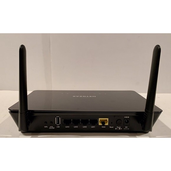 Netgear R6220 AC1200 Smart Wi-Fi 4-Port Router w/ Adapter - Picture 2 of 11